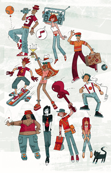 The out crowd